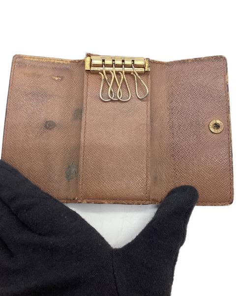 LOUIS VUITTON（ルイ ヴィトン）LOUIS VUITTON (ルイ ヴィトン) キーケース/モノグラム・ミュルティクレ4 ブラウンの古着・服飾アイテム