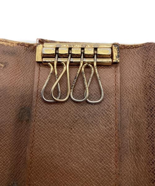 LOUIS VUITTON（ルイ ヴィトン）LOUIS VUITTON (ルイ ヴィトン) キーケース/モノグラム・ミュルティクレ4 ブラウンの古着・服飾アイテム