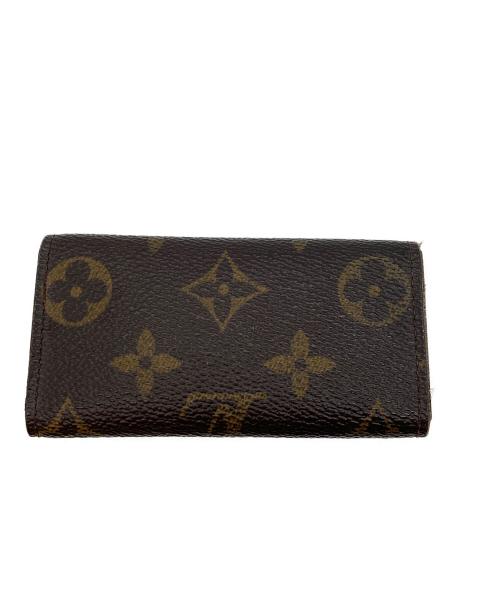LOUIS VUITTON（ルイ ヴィトン）LOUIS VUITTON (ルイ ヴィトン) キーケース/モノグラム・ミュルティクレ 4 ブラウンの古着・服飾アイテム