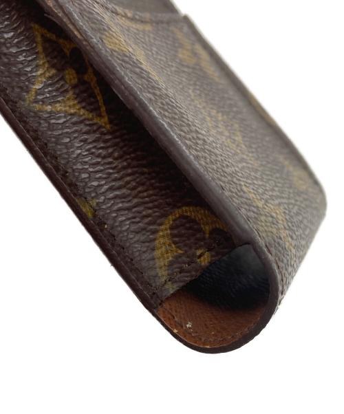 LOUIS VUITTON（ルイ ヴィトン）LOUIS VUITTON (ルイ ヴィトン) シガレットケース/エテュイ・シガレット ブラウンの古着・服飾アイテム