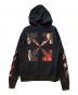 OFFWHITE (オフホワイト) プルオーバーパーカー/21SS CARAVAGGIO PAINTING HOODIE ブラック×レッド サイズ:XL：16000円