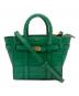 MULBERRY（マルベリー）の古着「マイクロ ジップド ベイズウォーター/2WAYショルダーバッグ」｜グリーン