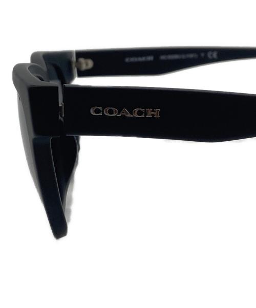 COACH（コーチ）COACH (コーチ) サングラス/スクエアフレーム ブラックの古着・服飾アイテム