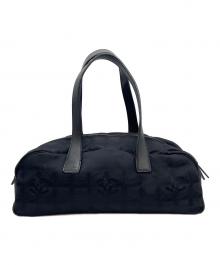 CHANEL（シャネル）の古着「ミニボストンバッグ/ニュートラベルライン」｜ブラック