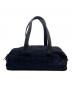 CHANEL (シャネル) ミニボストンバッグ/ニュートラベルライン ブラック：20000円