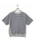Champion（チャンピオン）の古着「半袖カットソー」｜グレー×ブルー
