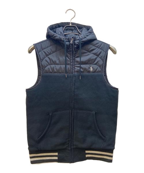 POLO RALPH LAUREN（ポロ・ラルフローレン）POLO RALPH LAUREN (ポロ・ラルフローレン) 中綿ベスト ブラック サイズ:SIZE SPの古着・服飾アイテム