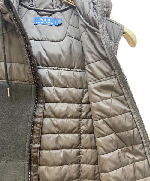 POLO RALPH LAUREN（ポロ・ラルフローレン）POLO RALPH LAUREN (ポロ・ラルフローレン) 中綿ベスト ブラック サイズ:SIZE SPの古着・服飾アイテム