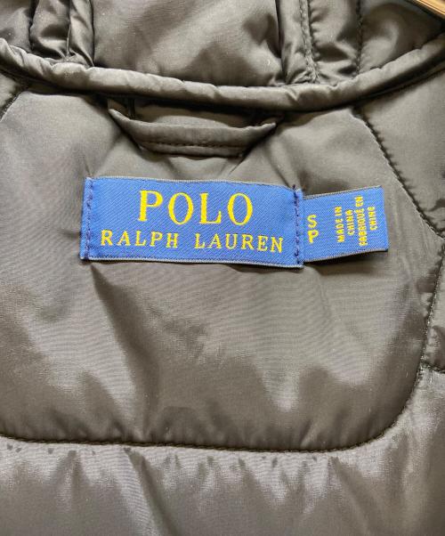 POLO RALPH LAUREN（ポロ・ラルフローレン）POLO RALPH LAUREN (ポロ・ラルフローレン) 中綿ベスト ブラック サイズ:SIZE SPの古着・服飾アイテム