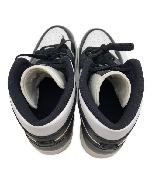 NIKE（ナイキ）NIKE (ナイキ) ハイカットスニーカー/Women's Air Jordan 1 Mid ブラック×ホワイト サイズ:28.5の古着・服飾アイテム