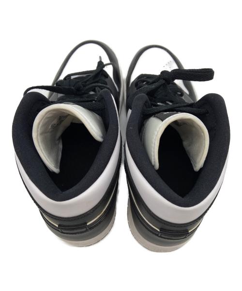 NIKE（ナイキ）NIKE (ナイキ) ハイカットスニーカー/Women's Air Jordan 1 Mid ブラック×ホワイト サイズ:28.5の古着・服飾アイテム