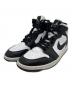NIKE（ナイキ）の古着「ハイカットスニーカー/Women's Air Jordan 1 Mid」｜ブラック×ホワイト