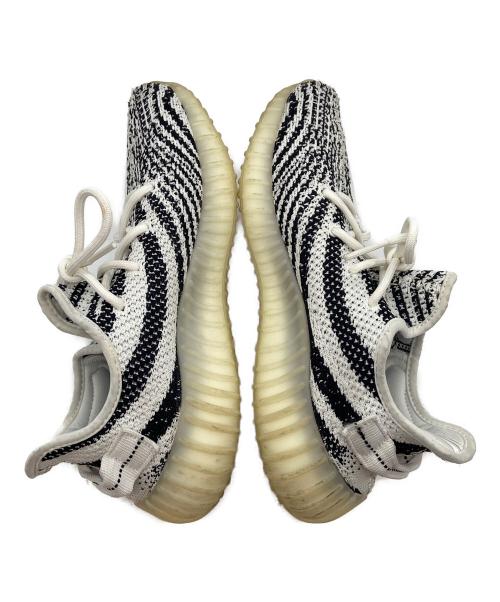 adidas（アディダス）adidas (アディダス) ローカットスニーカー/YEEZY BOOST350V2 ホワイト×ブラック サイズ:26.5cmの古着・服飾アイテム