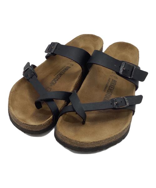 BIRKENSTOCK（ビルケンシュトック）BIRKENSTOCK (ビルケンシュトック) サンダル/マヤリ ブラウン×ブラック サイズ:26.5cmの古着・服飾アイテム