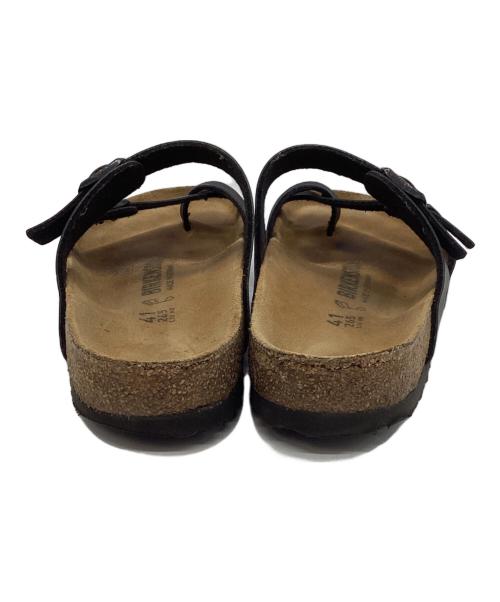 BIRKENSTOCK（ビルケンシュトック）BIRKENSTOCK (ビルケンシュトック) サンダル/マヤリ ブラウン×ブラック サイズ:26.5cmの古着・服飾アイテム