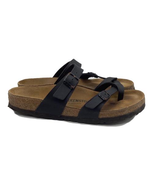 BIRKENSTOCK（ビルケンシュトック）BIRKENSTOCK (ビルケンシュトック) サンダル/マヤリ ブラウン×ブラック サイズ:26.5cmの古着・服飾アイテム