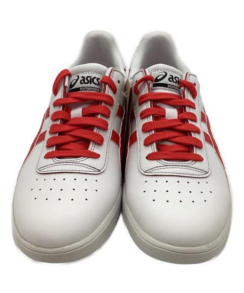asics（アシックス）asics (アシックス) ローカットスニーカー/gel-vickka pro ホワイト×レッド サイズ:27.5cmの古着・服飾アイテム