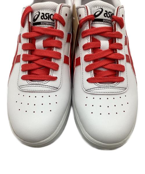asics（アシックス）asics (アシックス) ローカットスニーカー/gel-vickka pro ホワイト×レッド サイズ:27.5cmの古着・服飾アイテム