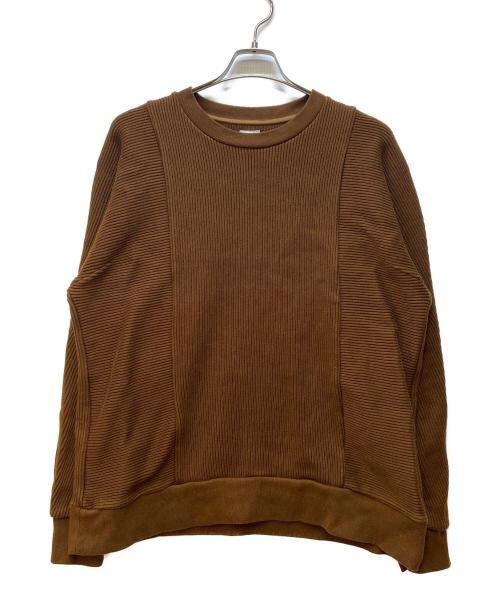 bluhms（ブラームス）bluhms (ブラームス) 厚手ニット ブラウン サイズ:freeの古着・服飾アイテム