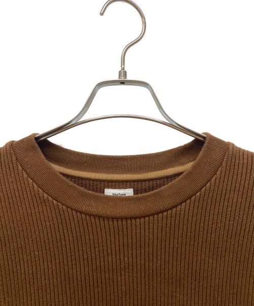 bluhms（ブラームス）bluhms (ブラームス) 厚手ニット ブラウン サイズ:freeの古着・服飾アイテム