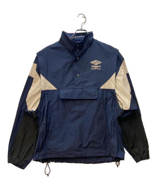 PUBLIC TOKYO（パブリックトウキョウ）PUBLIC TOKYO (パブリックトウキョウ) UMBRO (アンブロ) プルオーバージャケット ネイビー サイズ:Sの古着・服飾アイテム