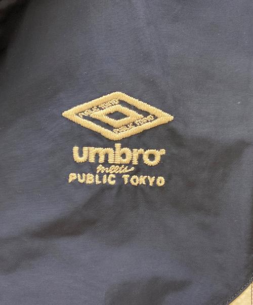 PUBLIC TOKYO（パブリックトウキョウ）PUBLIC TOKYO (パブリックトウキョウ) UMBRO (アンブロ) プルオーバージャケット ネイビー サイズ:Sの古着・服飾アイテム