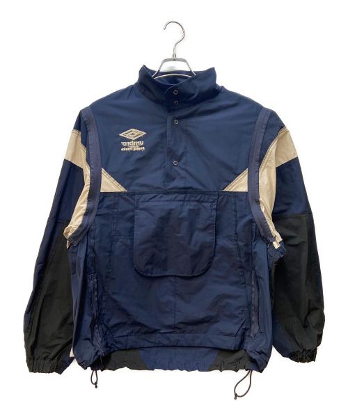 PUBLIC TOKYO（パブリックトウキョウ）PUBLIC TOKYO (パブリックトウキョウ) UMBRO (アンブロ) プルオーバージャケット ネイビー サイズ:Sの古着・服飾アイテム