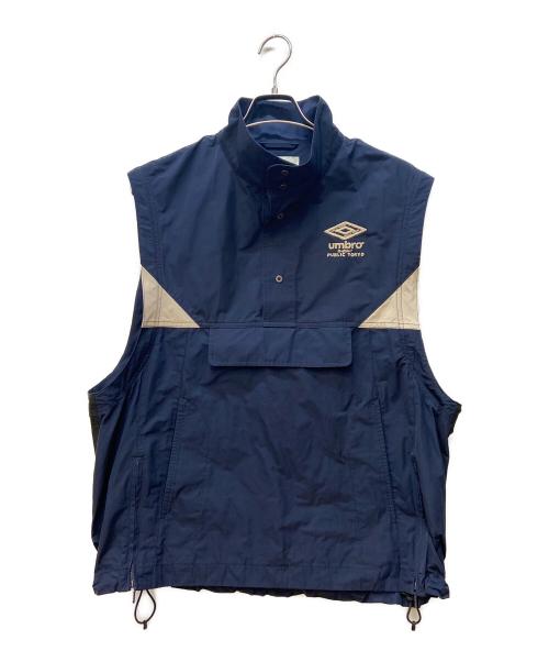 PUBLIC TOKYO（パブリックトウキョウ）PUBLIC TOKYO (パブリックトウキョウ) UMBRO (アンブロ) プルオーバージャケット ネイビー サイズ:Sの古着・服飾アイテム