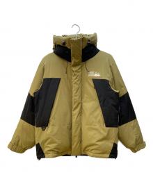 FIRST DOWN×FREAK'S STORE（ファーストダウン×フリークスストア）の古着「ダウンジャケット」｜カーキ×ブラック