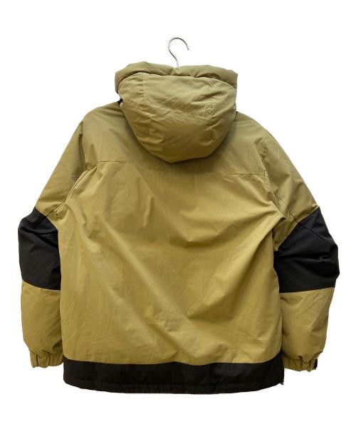 FIRST DOWN（ファーストダウン）FIRST DOWN (ファーストダウン) FREAK'S STORE (フリークスストア) ダウンジャケット カーキ×ブラック サイズ:Mの古着・服飾アイテム