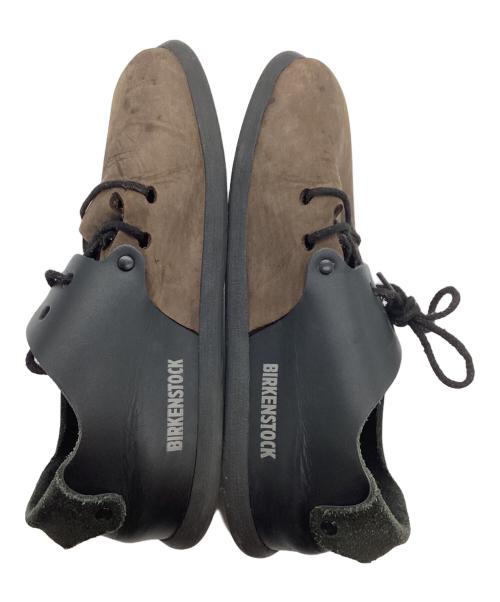 BIRKENSTOCK（ビルケンシュトック）BIRKENSTOCK (ビルケンシュトック) レザーシューズ/モンタナ ブラウン×ブラック サイズ:23cmの古着・服飾アイテム