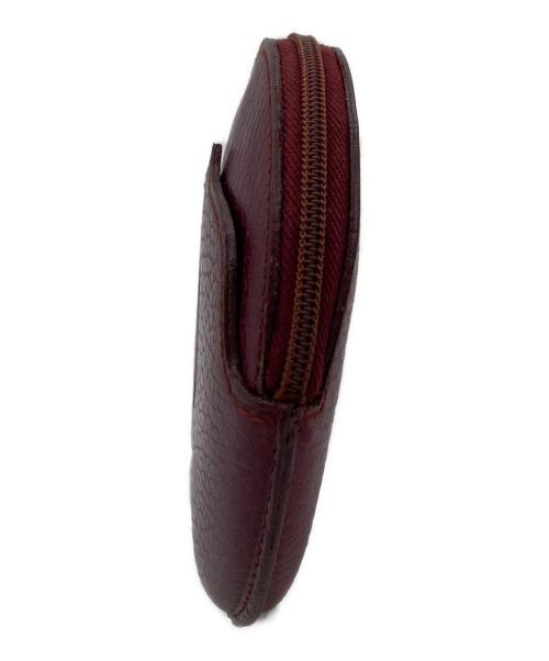 Cartier（カルティエ）Cartier (カルティエ) ラウンドコインケース/マストライン ワインレッドの古着・服飾アイテム