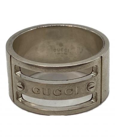 中古・古着通販】GUCCI (グッチ) シルバーリング シルバー サイズ:22号