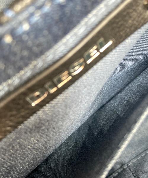 DIESEL（ディーゼル）DIESEL (ディーゼル) クラッチショルダーバッグ インディゴの古着・服飾アイテム