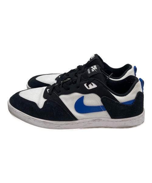 NIKE（ナイキ）NIKE (ナイキ) ローカットスニーカー/NIKE SB ALLEYOOP ホワイト×ブラック×ブルー サイズ:29.5の古着・服飾アイテム