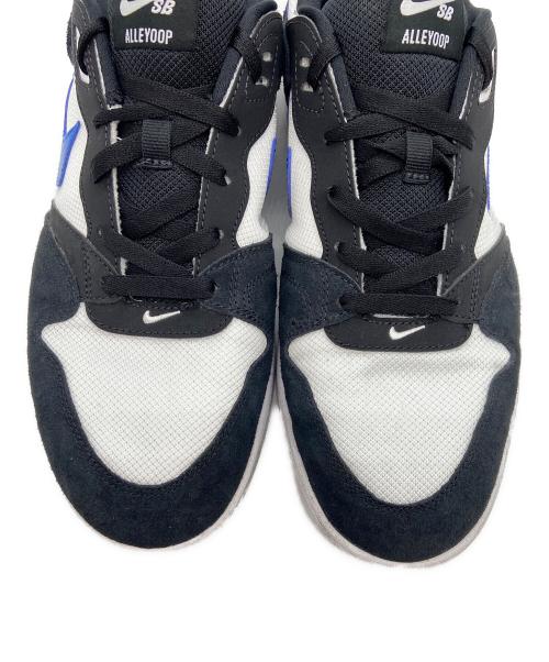 NIKE（ナイキ）NIKE (ナイキ) ローカットスニーカー/NIKE SB ALLEYOOP ホワイト×ブラック×ブルー サイズ:29.5の古着・服飾アイテム
