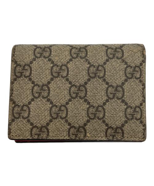 GUCCI（グッチ）GUCCI (グッチ) 2つ折り財布/レインボー ブラウンの古着・服飾アイテム