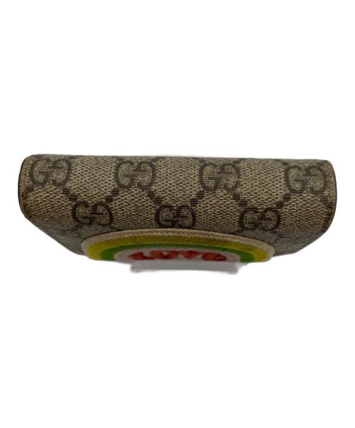 GUCCI（グッチ）GUCCI (グッチ) 2つ折り財布/レインボー ブラウンの古着・服飾アイテム