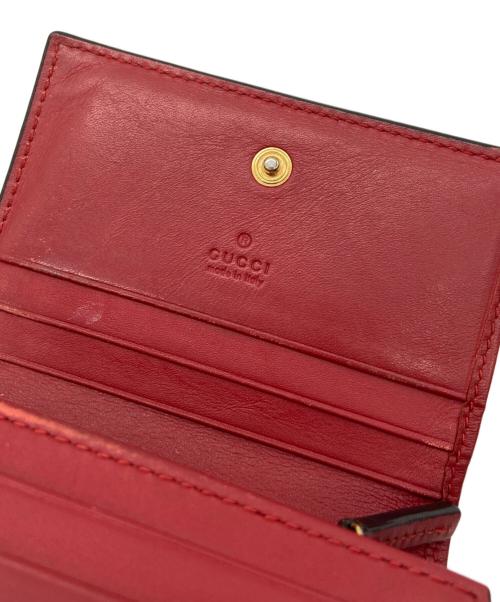 GUCCI（グッチ）GUCCI (グッチ) 2つ折り財布/レインボー ブラウンの古着・服飾アイテム