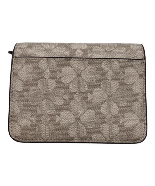 Kate Spade（ケイトスペード）Kate Spade (ケイトスペード) 2つ折り財布 ベージュの古着・服飾アイテム