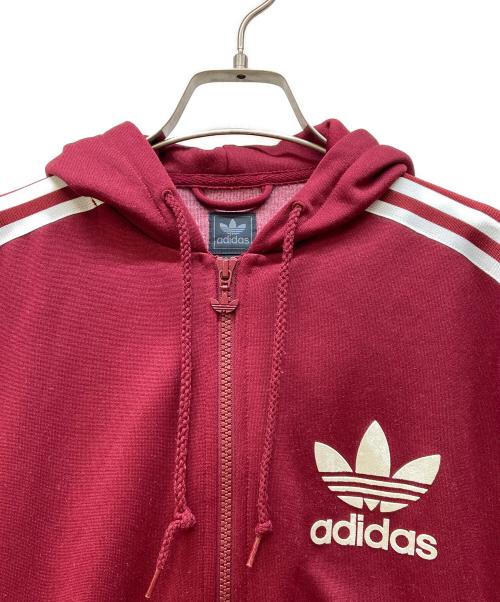 adidas Originals（アディダスオリジナル）adidas Originals (アディダスオリジナル) ジップパーカー レッド サイズ:Sの古着・服飾アイテム