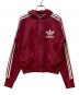 adidas Originals（アディダスオリジナル）の古着「ジップパーカー」｜レッド