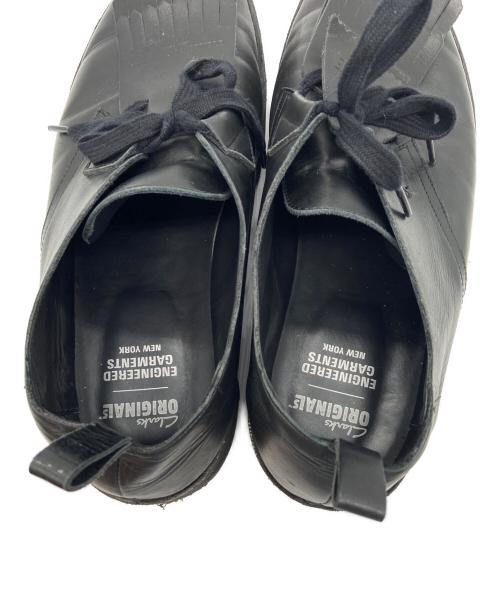 CLARKS（クラークス）CLARKS (クラークス) Engineerd Garments レザーシューズ ブラック サイズ:28.5の古着・服飾アイテム