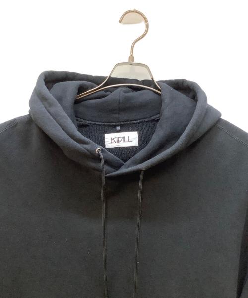 KIDILL（キディル）KIDILL (キディル) プルオーバーパーカー ブラック×マルチカラー サイズ:FREEの古着・服飾アイテム
