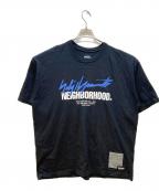 YOHJI YAMAMOTO×NEIGHBORHOODヨウジヤマモト×ネイバーフッド）の古着「半袖カットソー」｜ブラック