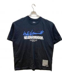 YOHJI YAMAMOTO×NEIGHBORHOOD（ヨウジヤマモト×ネイバーフッド）の古着「半袖カットソー」｜ブラック