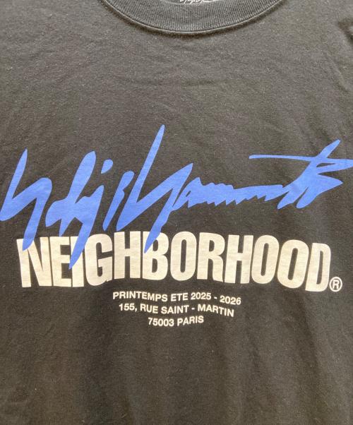 YOHJI YAMAMOTO（ヨウジヤマモト）YOHJI YAMAMOTO (ヨウジヤマモト) NEIGHBORHOOD (ネイバーフッド) 半袖カットソー ブラック サイズ:XXLの古着・服飾アイテム