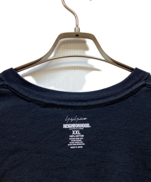 YOHJI YAMAMOTO（ヨウジヤマモト）YOHJI YAMAMOTO (ヨウジヤマモト) NEIGHBORHOOD (ネイバーフッド) 半袖カットソー ブラック サイズ:XXLの古着・服飾アイテム