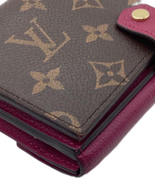 LOUIS VUITTON（ルイ ヴィトン）LOUIS VUITTON (ルイ ヴィトン) コンパクトウォレット/ポルトフォイユ パラス コンパクト パープルの古着・服飾アイテム