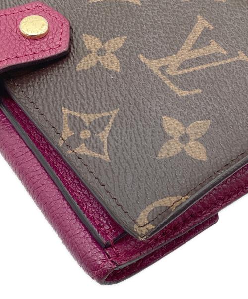 LOUIS VUITTON（ルイ ヴィトン）LOUIS VUITTON (ルイ ヴィトン) コンパクトウォレット/ポルトフォイユ パラス コンパクト パープルの古着・服飾アイテム